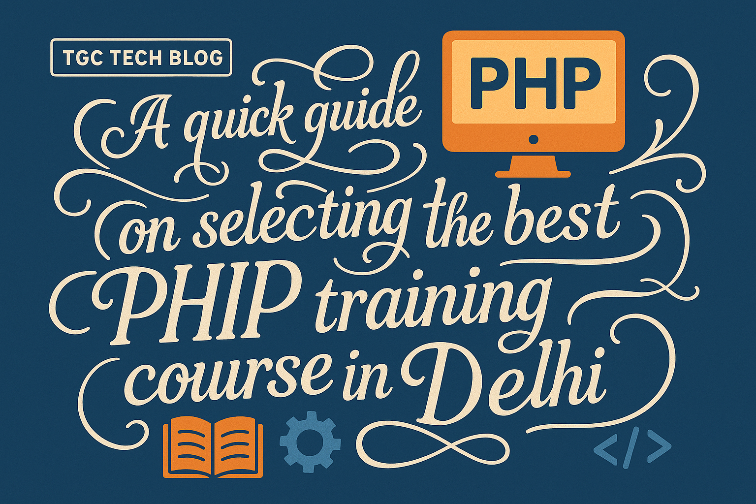 A quick guide on how to select best PHP training course in Delhi